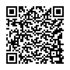 QR-code voor telefoonnummer +15149997350