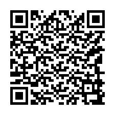 QR kód a telefonszámhoz +15149997410