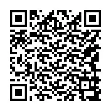 Código QR para número de teléfono +15149997423