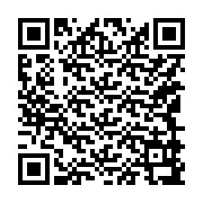 Código QR para número de telefone +15149997426