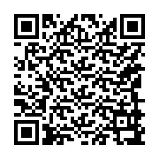 Código QR para número de telefone +15149997446