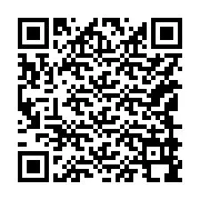 Código QR para número de telefone +15149998495