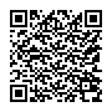 QR kód a telefonszámhoz +15152038604