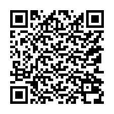 QR-kood telefoninumbri jaoks +15152038608