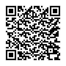 QR Code pour le numéro de téléphone +15152038609