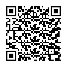 QR kód a telefonszámhoz +15152038610