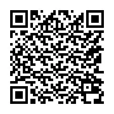 QR kód a telefonszámhoz +15152038616