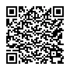 QR-Code für Telefonnummer +15152038627