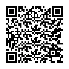 QR-Code für Telefonnummer +15152038628