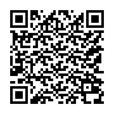 QR Code สำหรับหมายเลขโทรศัพท์ +15152038634