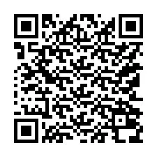 QR Code สำหรับหมายเลขโทรศัพท์ +15152038638