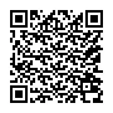 QR Code pour le numéro de téléphone +15152038749