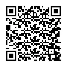 Código QR para número de teléfono +15152247552