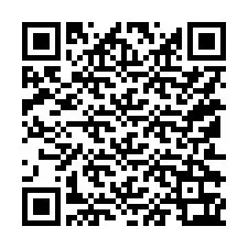 Código QR para número de telefone +15152363258