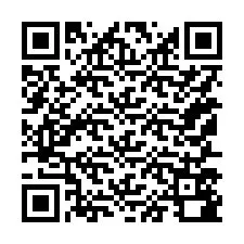 QR-код для номера телефона +15157580235