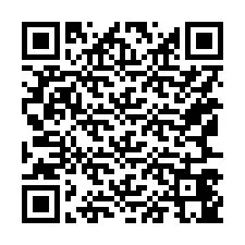 Codice QR per il numero di telefono +15167445023