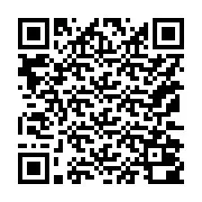 Código QR para número de teléfono +15172000155