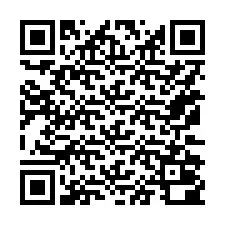 QR Code สำหรับหมายเลขโทรศัพท์ +15172000157