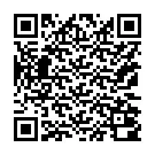 QR kód a telefonszámhoz +15172000185