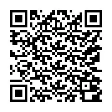 QR код за телефонен номер +15172000198