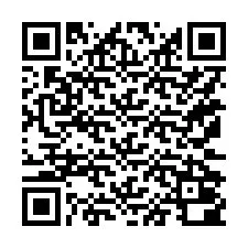 QR kód a telefonszámhoz +15172000232