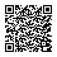 QR kód a telefonszámhoz +15172000256