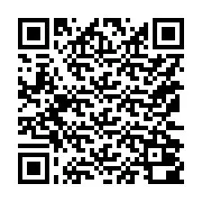 QR Code สำหรับหมายเลขโทรศัพท์ +15172000266