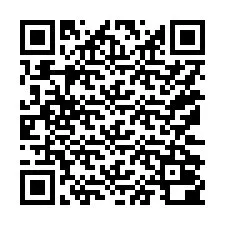 QR-код для номера телефона +15172000278