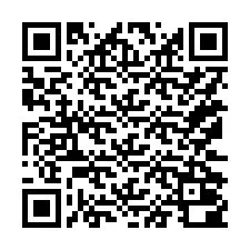 QR kód a telefonszámhoz +15172000279