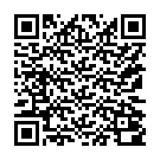 QR kód a telefonszámhoz +15172000284