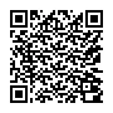 QR kód a telefonszámhoz +15172000386