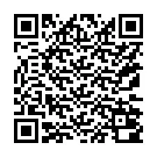 QR kód a telefonszámhoz +15172000400