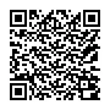 QR-код для номера телефона +15172000401