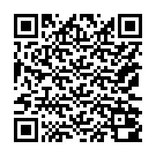 QR kód a telefonszámhoz +15172000435