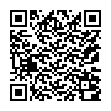 Código QR para número de teléfono +15172000505