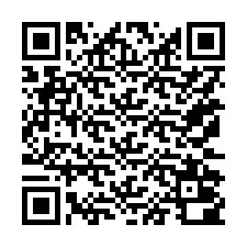 QR-kood telefoninumbri jaoks +15172000533