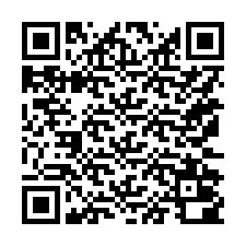 Código QR para número de teléfono +15172000536