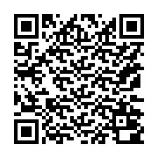 QR kód a telefonszámhoz +15172000545