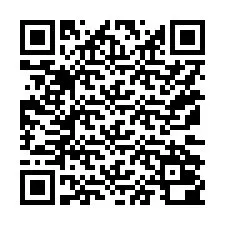 Código QR para número de teléfono +15172000604