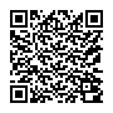 QR-koodi puhelinnumerolle +15172000610