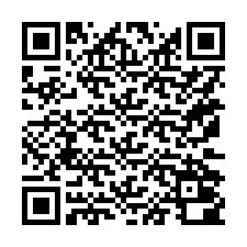 QR код за телефонен номер +15172000612