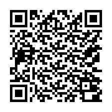 QR kód a telefonszámhoz +15172000633