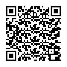 QR-код для номера телефона +15172000918