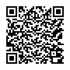 QR kód a telefonszámhoz +15172000925