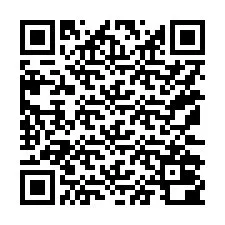 Código QR para número de teléfono +15172000960