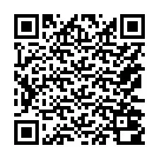 QR-koodi puhelinnumerolle +15172000977