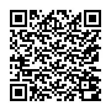 QR kód a telefonszámhoz +15172000986