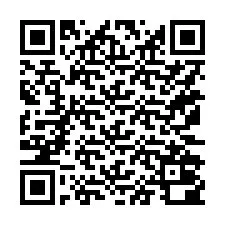 QR kód a telefonszámhoz +15172000992