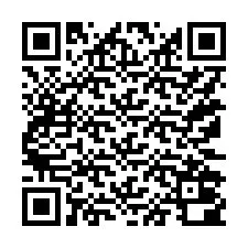 QR kód a telefonszámhoz +15172000998