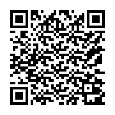 Codice QR per il numero di telefono +15172001111